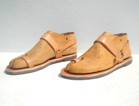 Handmade Roman Grecian leather sandals for men