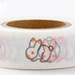 Japanese Washi Masking Tape - Rabbits - Yamada - 18mm wide