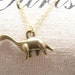 Dinosaur Necklace