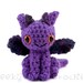 Dragon Amigurumi - Purple Multicolored