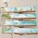 Vintage Floral Wallpaper Decorative Clothespin Magnets