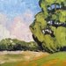 8x10 Oil Painting Original Art CALIFORNIA EUCALYPTUS Lynne French