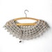 Lace Collar White and Grey Blended