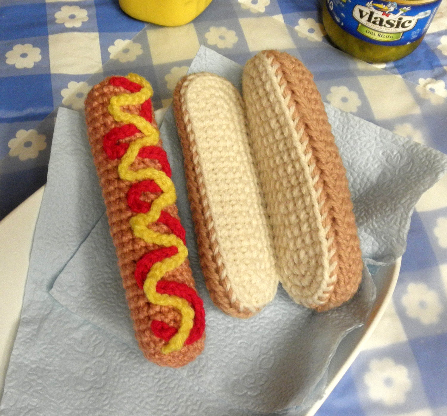 Hot Dog PDF Crochet Pattern