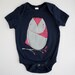 Owl Onesie - Pink and Navy Owl Baby Onesie