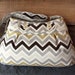 Meeyon Hobo/Purse in Chevron stripe--Ready to Ship--- Save 10% w code SAVE10