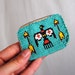 Vintage Seed Bead Native American Southwest Thunderbird Key Pouch