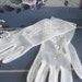 Delicate Transparent Gloves, Finger, Special Occasion, Office, Wedding, by mailordervintage on etsy