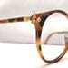 France,Vintage Tortoiseshell Eyeglasses Round LENS ,Renaissance Boutique France