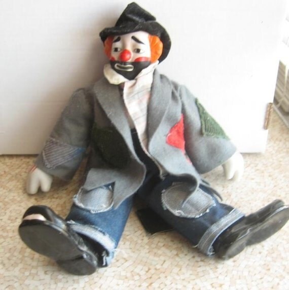 Vintage House of Lloyd Clown Doll