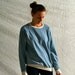 Sea Blue Crewneck (med)