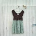 small - medium - Urban Chic Dress / Baby Doll / Funky Dress / Eco Dress / Tattered Artsy Dress / Upcycled Clothing by CreoleSha