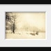 Winter Landscape Photograph rustic country by FirstLightPhoto