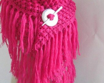 woman accessories -Crochet Shawl...handmade shawl- woman shawl -