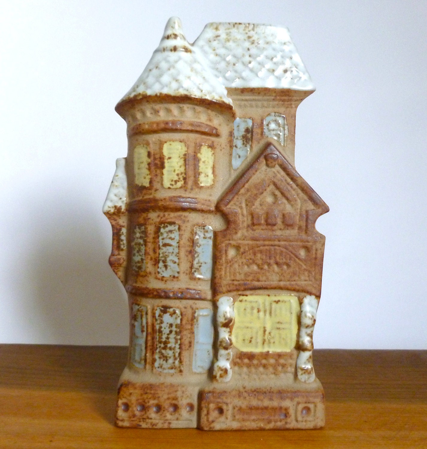 Vintage 1970's San Francisco Clay Pottery Row House Free