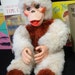 1960's stuffed monkey