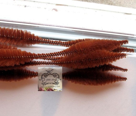 Download Light Brown Bumpy Chenille Pipe Cleaner Stems by aLittleScrappy