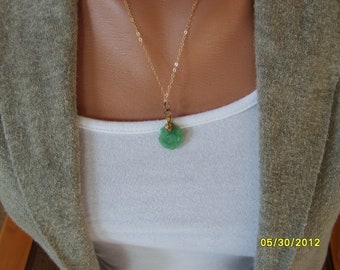 Chinese Jade Pendant. Yin and Yang, Good Luck Jade Pendant, Jade Necklace Yin and Yang, Chinese Jewelry, Fashion Jewelry Oriental