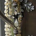 citrine with vintage crystal cross....