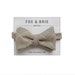 Fawn Houndstooth (bow tie)