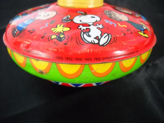 snoopy spinning top mcdonalds