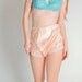 Vintage 1950s Underwear - 50s Tap Pants - Peach Satin