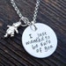 I Just Wanted to be Sure of You. Pooh Necklace.