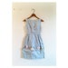 Daylight Savings SALE . . 1940s-1950s LOVELY floral organdy wiggle dress