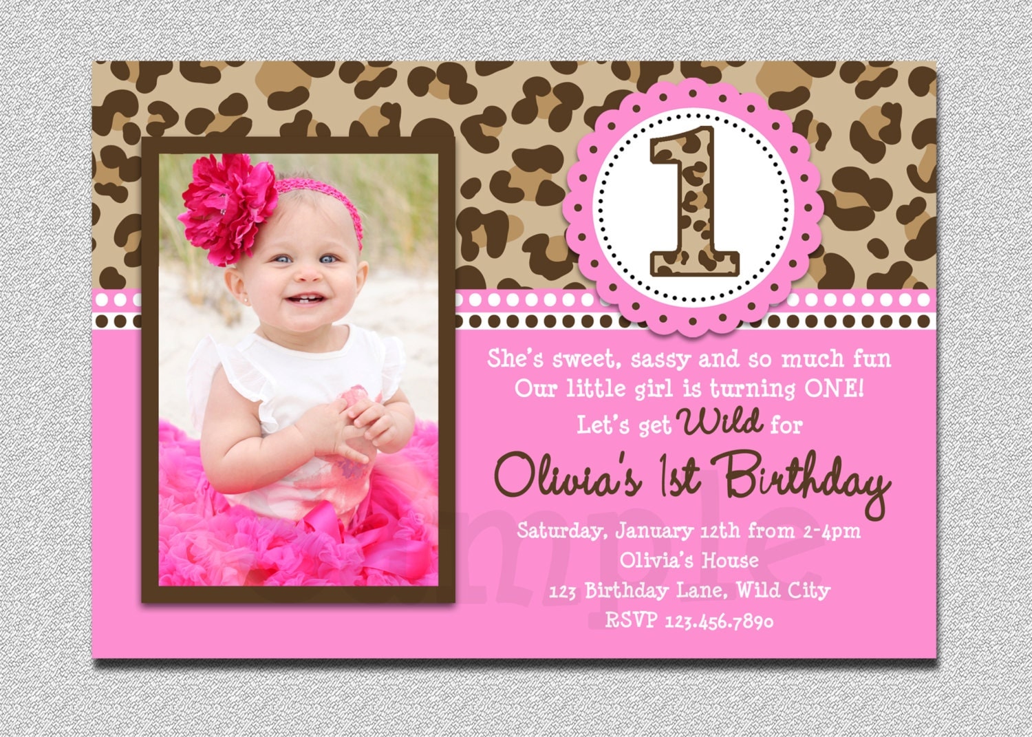 Birthday Invitations Girl 6