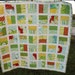 SALE - QUILT, Heather Bailey Half Squares Baby Crib Quit