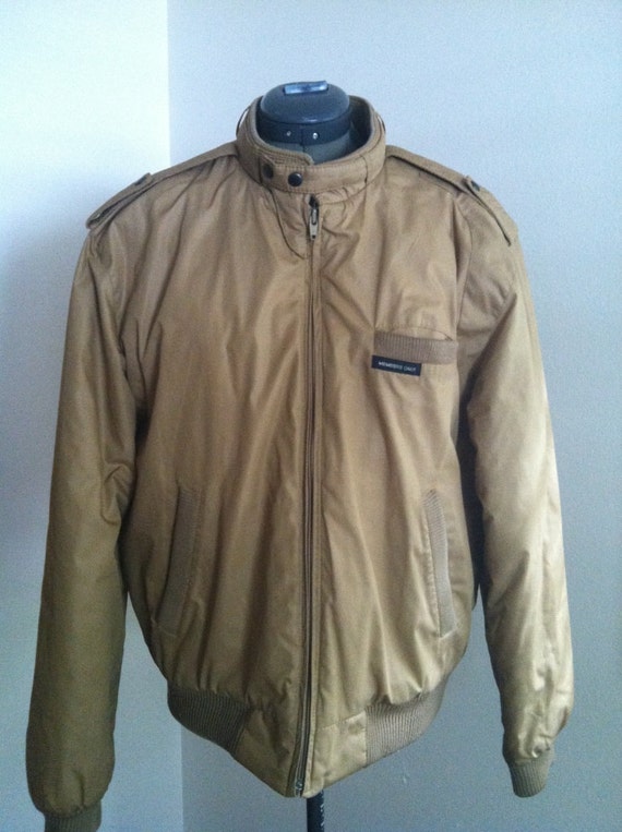 Vintage Members Only Europe Craft Imports Classic Bomber