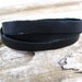 Reserved for Sonya Leather Wrap Cuff In Black