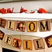Fall Banner, Fall Decoration, Fall Photo Prop, Fall Mantle Decoration, Autumn Decoration, Fall Leaves, Thanksgiving Decoration, Halloween