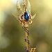 Golden Gem Key Necklace