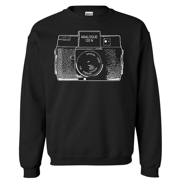 Holga Camera Crewneck Sweat Shirt Retro Lomography ON SALE