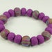 Psychedelic Purple Hippie Bracelet