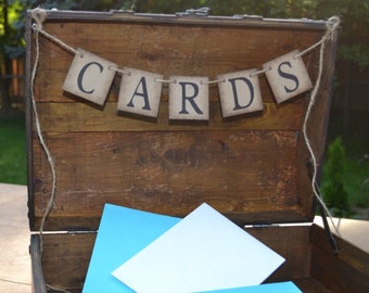 Wedding Card Box , Rustic Wooden Card Box , Rustic Wedding Card Box , Rustic Wedding , Advice Box , Gift Card Box , Wedding Gift