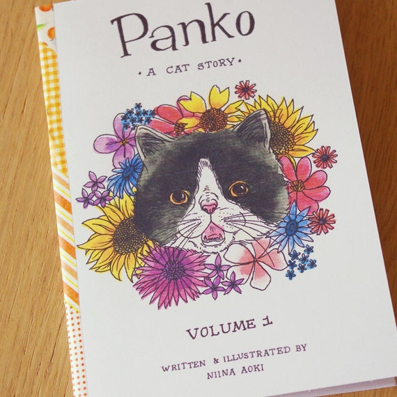 Panko a cat story zine by eevamargita on Etsy