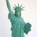 Vintage Statue of Liberty - Mint Green Lady Liberty Figurine - 11" Tall by Wang Jida