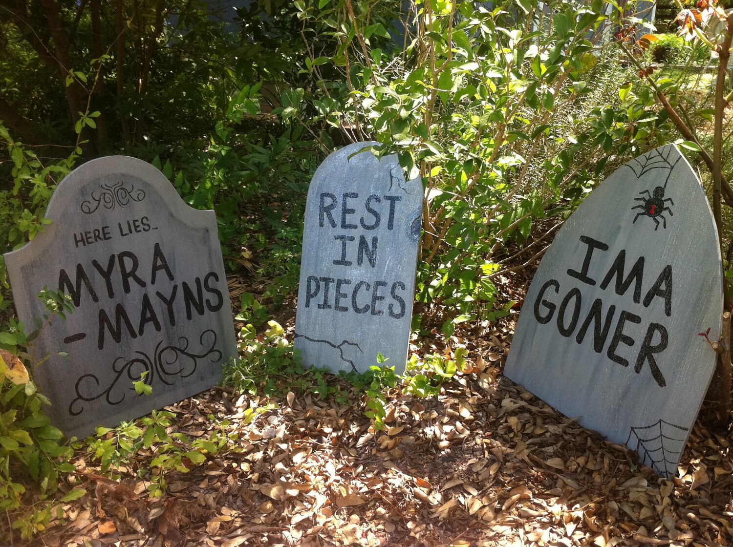 Halloween Tombstone Yard Art Decorations