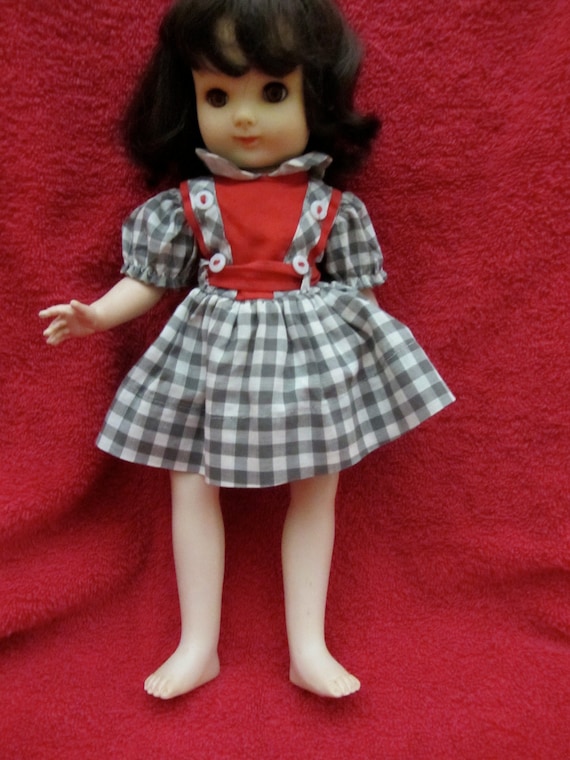Ideal 14 Betsy Mccall Doll In Original Dress 1950s Vinyl 