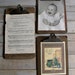 3 Vintage Clip Boards