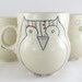 Handmade Coffee Cup- Owl Mug