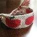 Back to School "Apples" Friendship Bracelet