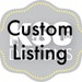 Custom Listing for Lenore Baum - Black and Grey with black elastic, button and white pages.