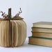Vintage Book PUMPKIN size medium TEACHER GIFT
