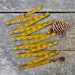 RESERVED for Easyshop1 - Vintage Wooden Folding Ruler - Number Love