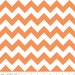 Riley Blake Chevron Orange - 1 yard