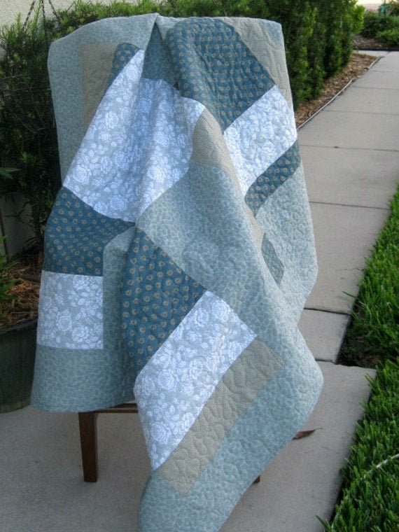 Slate Blue Modern/Contemporary Quilt