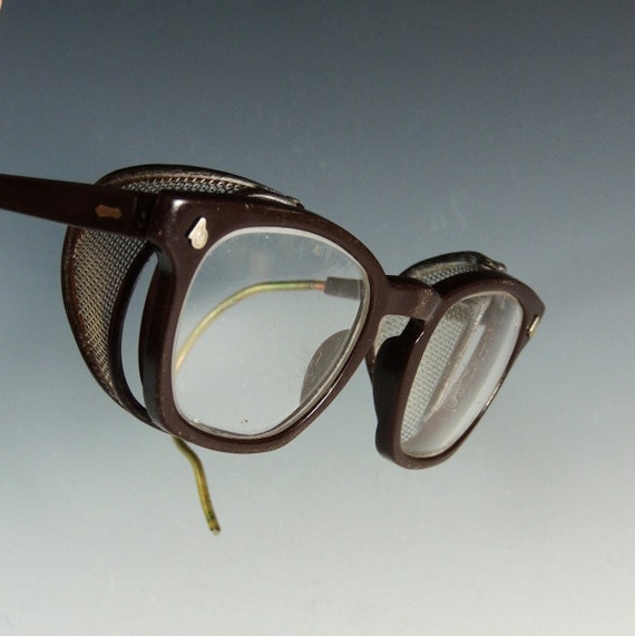 Vintage Safety Glasses / Vintage Accessories Eyewear